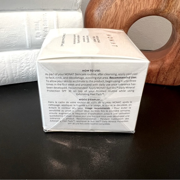 New Monat Exfoliating Peel Pads Daily Brightening Peel Treatment 30 Pads - Picture 6 of 11